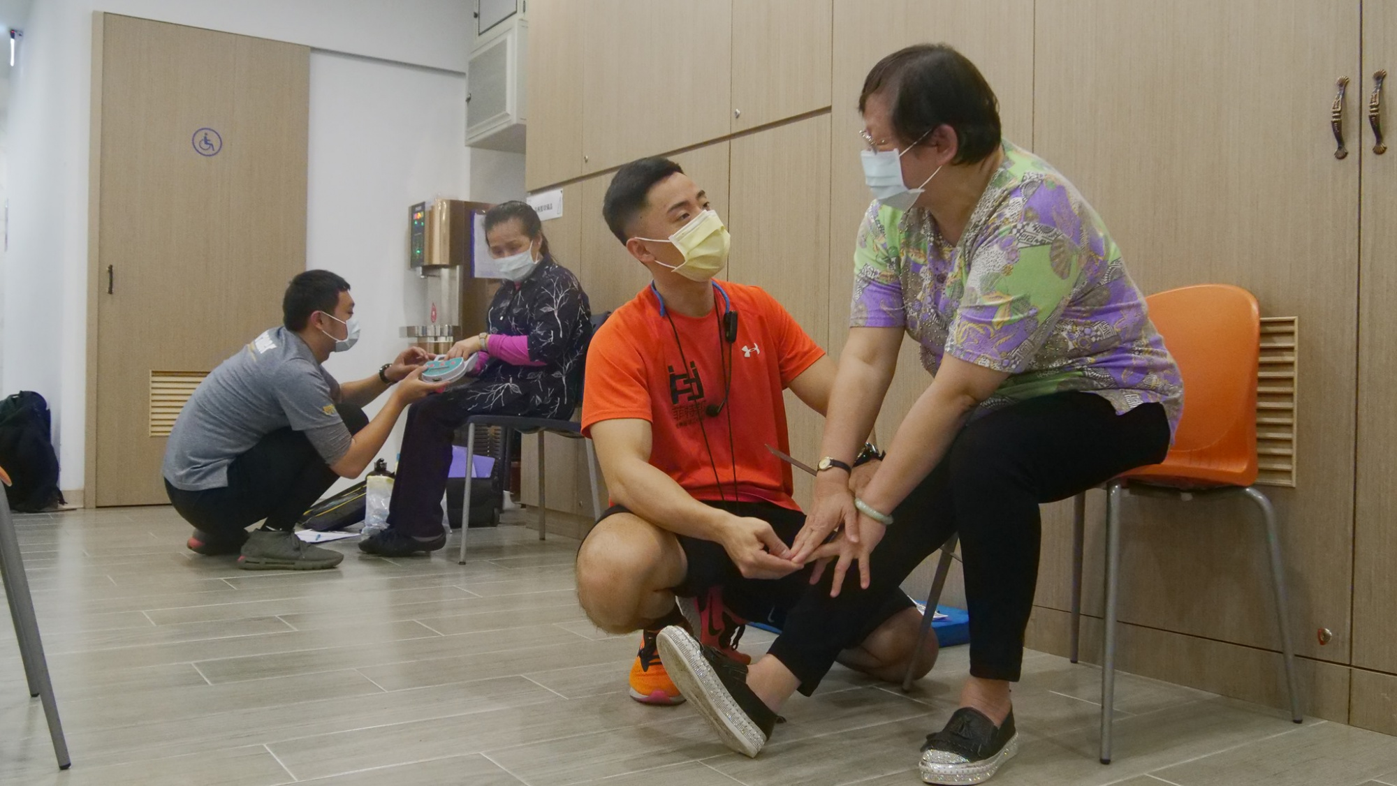 視障長輩體適能測驗